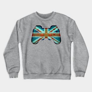 British flag controler Crewneck Sweatshirt